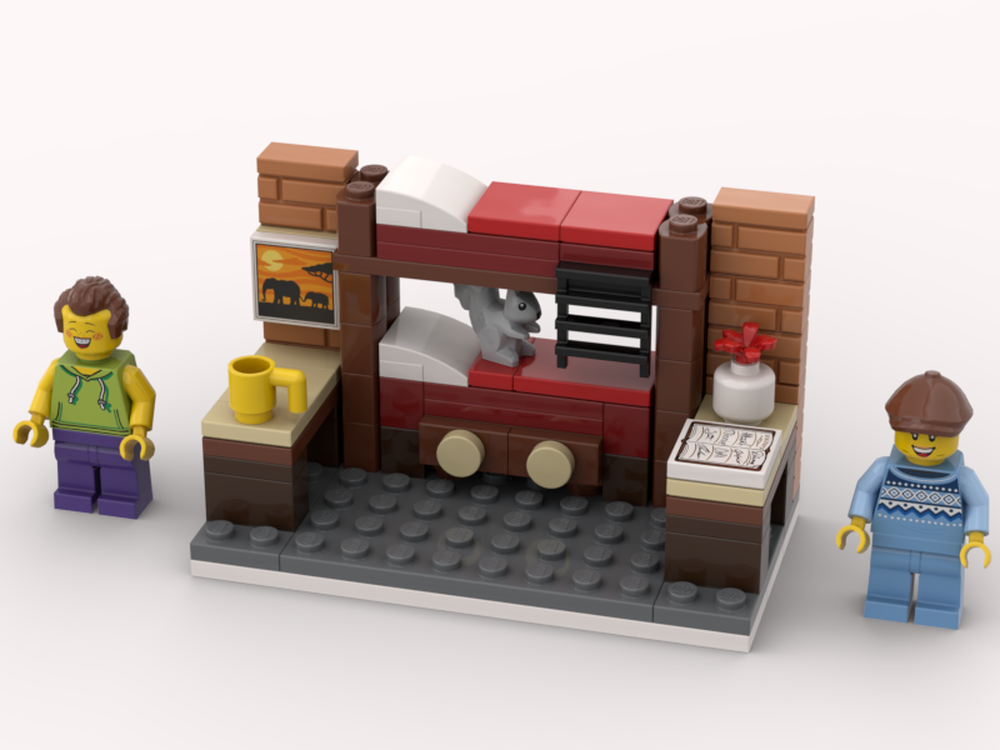 Lego Simple Bunk Bed