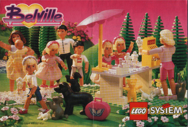 Lego 1995 Medium Belville European (4.100.026/4.100.027-EU)