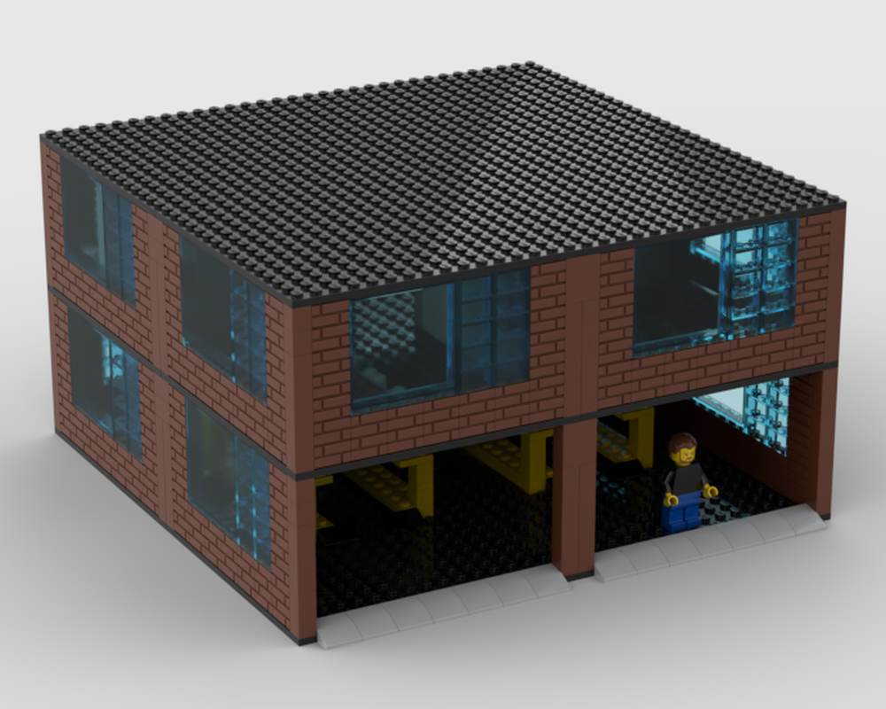 Lego Two storey garage