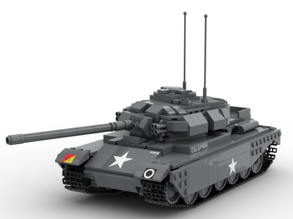 Lego Centurion Mk 3 tank V2
