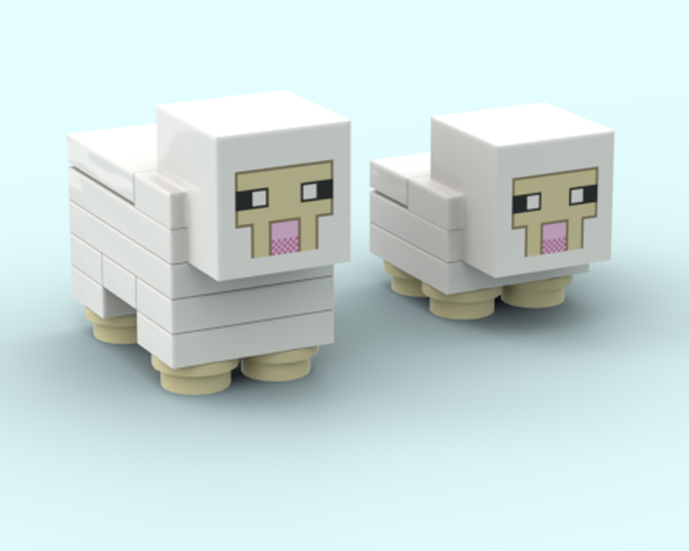 Lego Modernized sheep