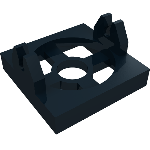 Lego Magnet Holder Tile 2 x 2 - Short Arms