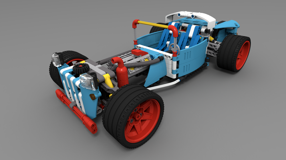 Lego 42077 - Alternate Model - Hot Rod