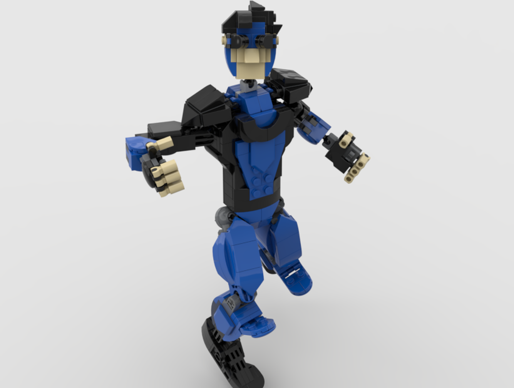Lego Invincible Black Suit Buildable Figure