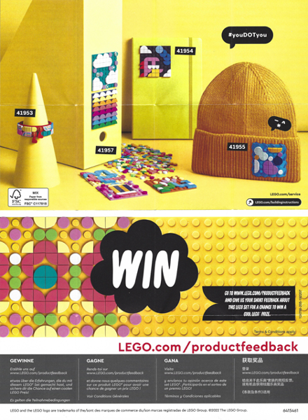 Lego 2022 Mini Dots North America (6415461)