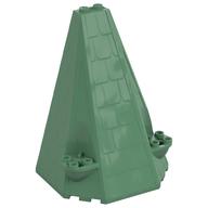 Lego Roof / Tower 6 x 8 x 9 / Sand Green