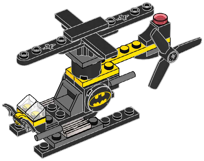 Lego Batcopter
