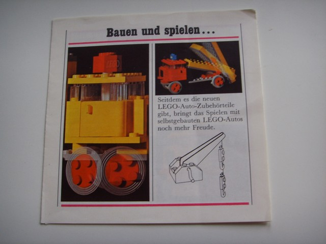 Lego 1967 German Bauen und spielen... (3218)