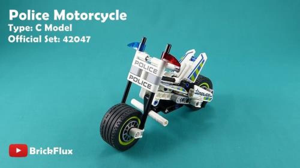 Lego Police Motorcycle 42047 C Model