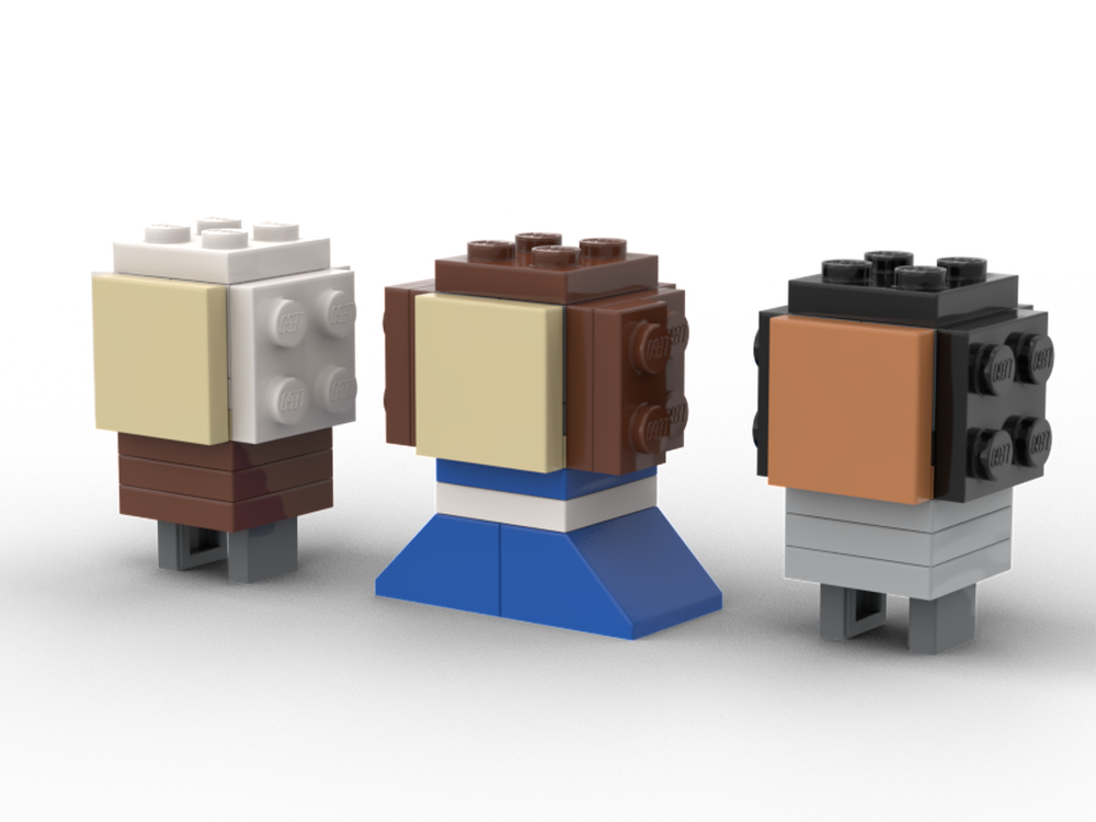 Lego Mini Brickheadz - Famous People From History