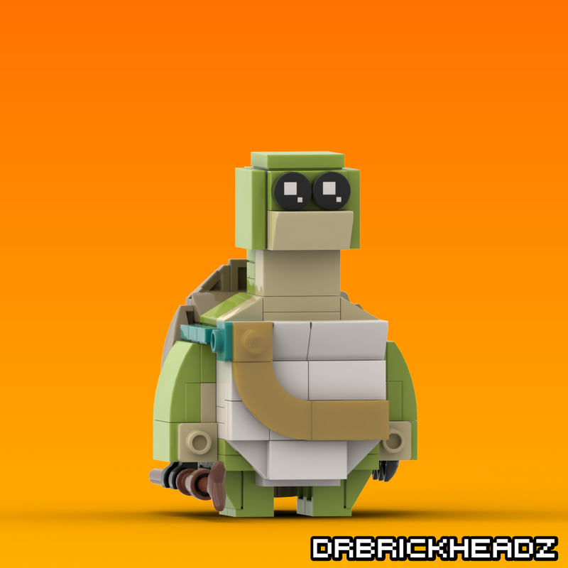 Lego Master Oogway (Kung Fu Panda) Brickheadz