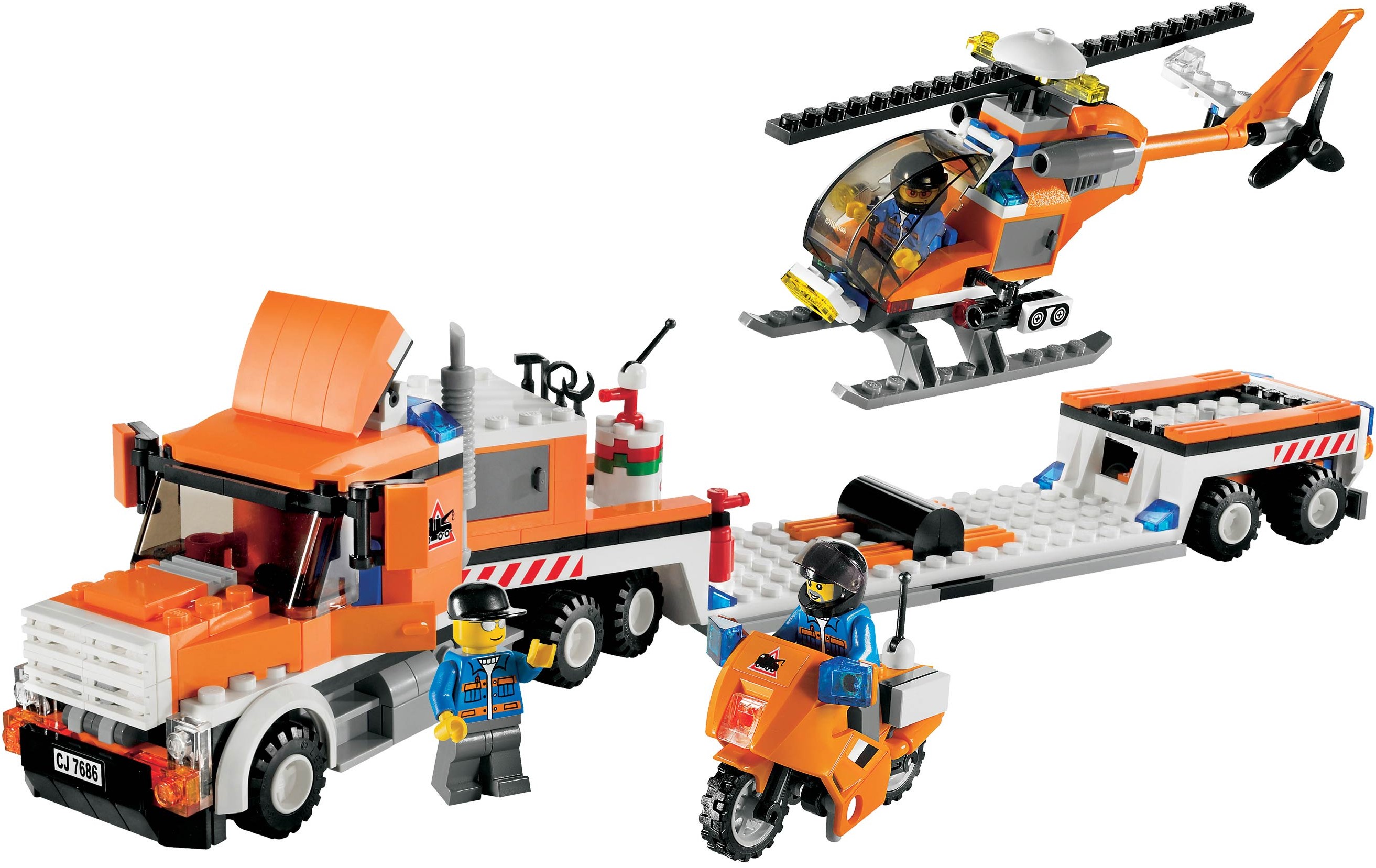 Lego Helicopter Transporter