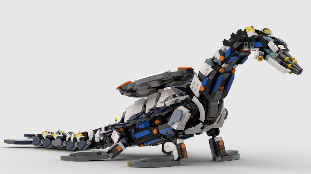 LEGO Tide Ripper from Horizon Forbidden West MOC