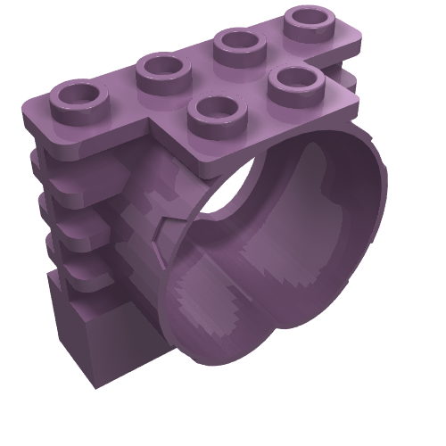Lego Aero Tube Joiner 2 x 4 x 3