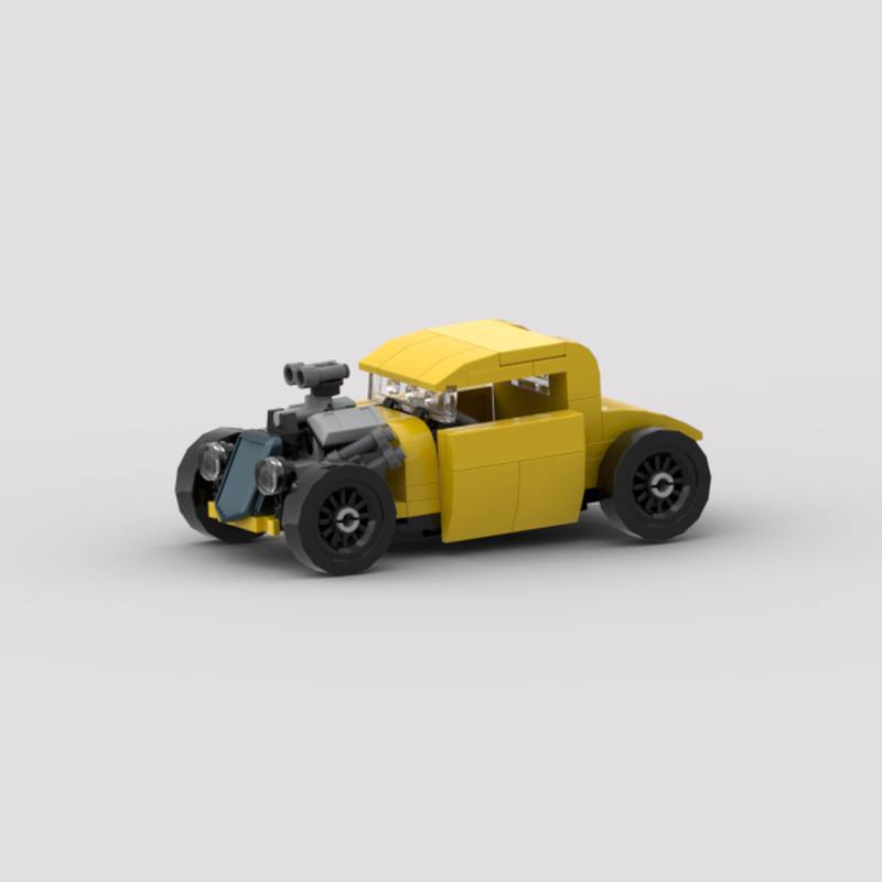 Lego 1933 FORD YELLOWMONKEY - JOHNNI D HOTROD