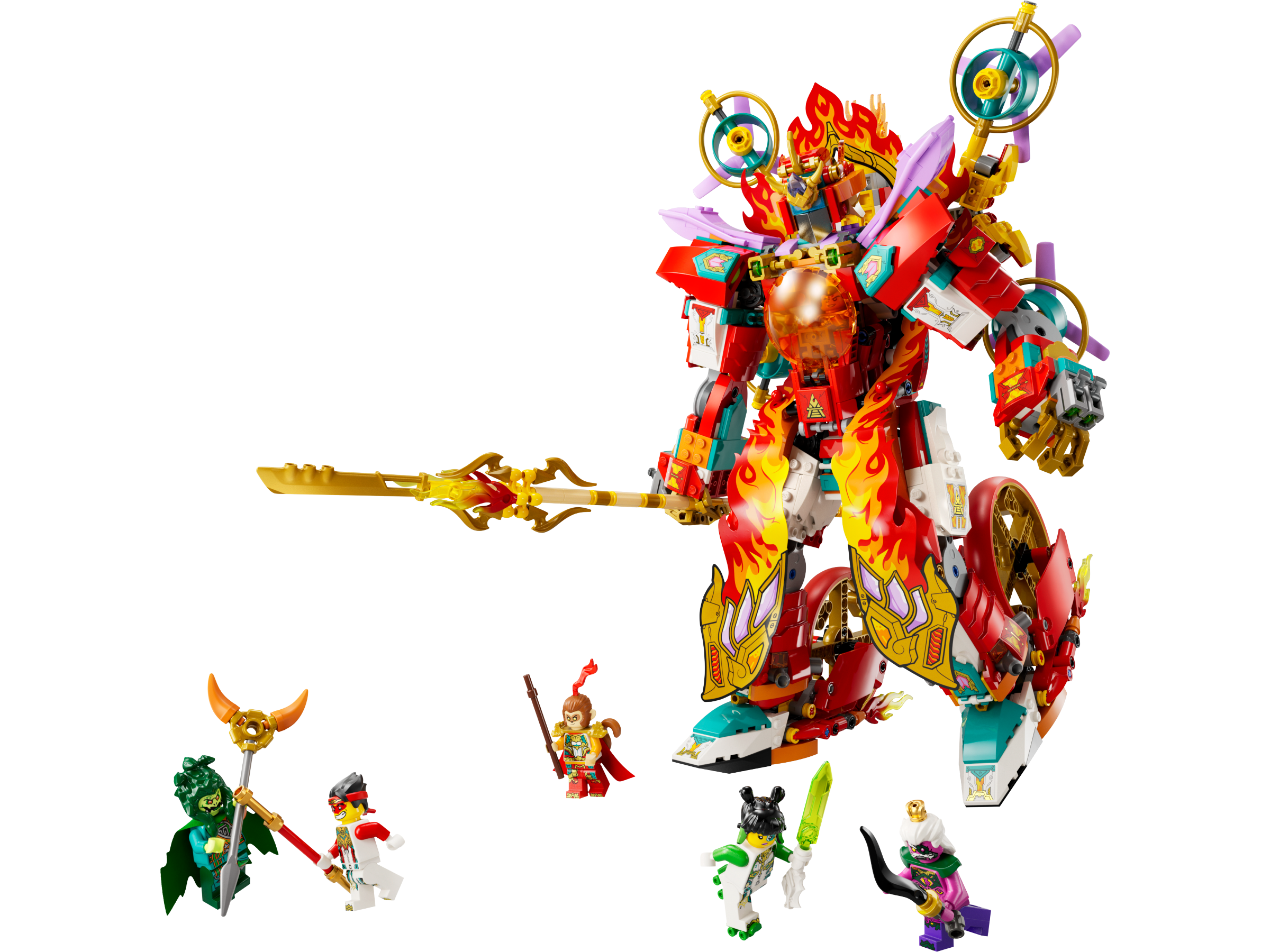 Lego Nezha's Ring of Fire Mech