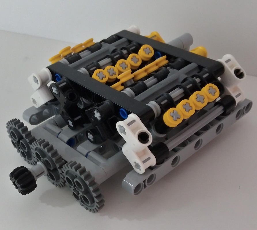 Lego Custom 18 cylinder engine