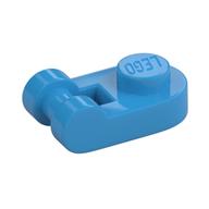 Lego Plate Special 1 x 1 Rounded with Handle / Dark Azure