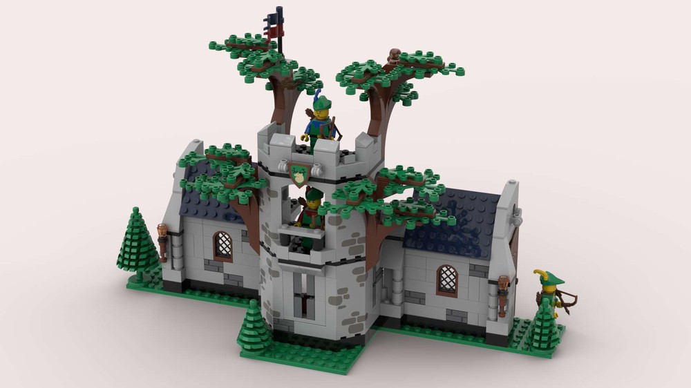 Lego Forestmen Temple