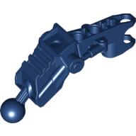 Lego Large Figure Skeletal, Limb, Angular with Ball Joint, and Ball Socket (Av-Matoran) / Dark Blue