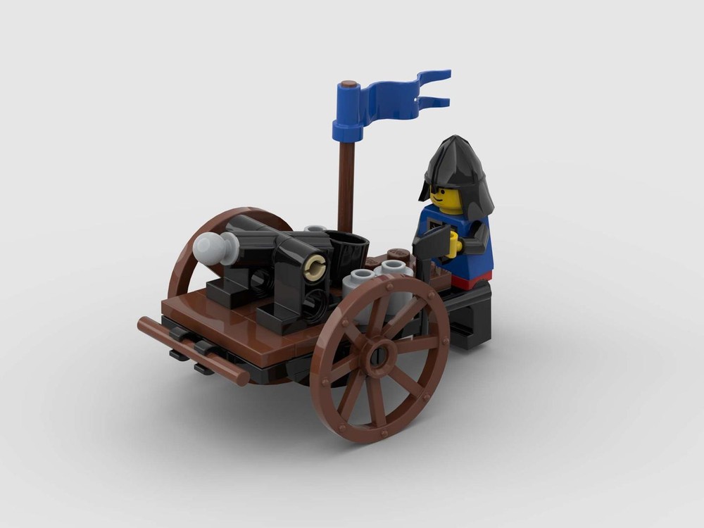 Lego Medieval Catapult Cart
