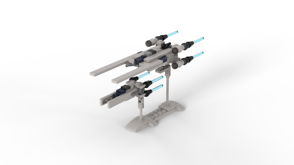 Lego Micro/Ultramicro UT-60D starfighter