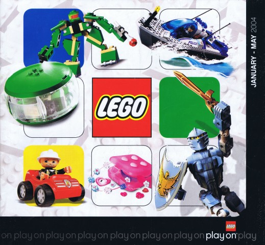 Lego 2004 Large UK January - May (424.4260-UK / no prices)