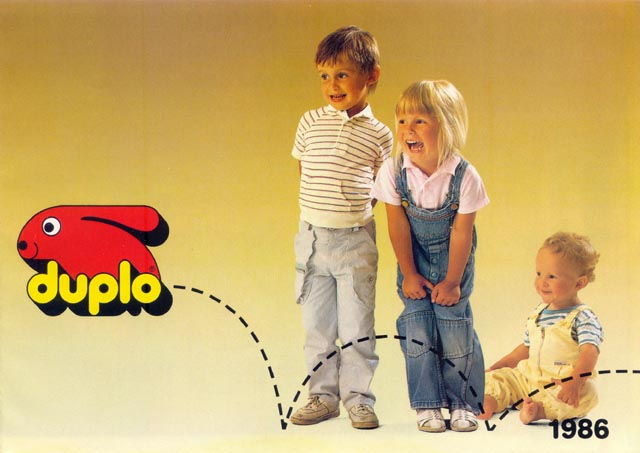 Lego 1986 Medium Duplo German (2000222-D)