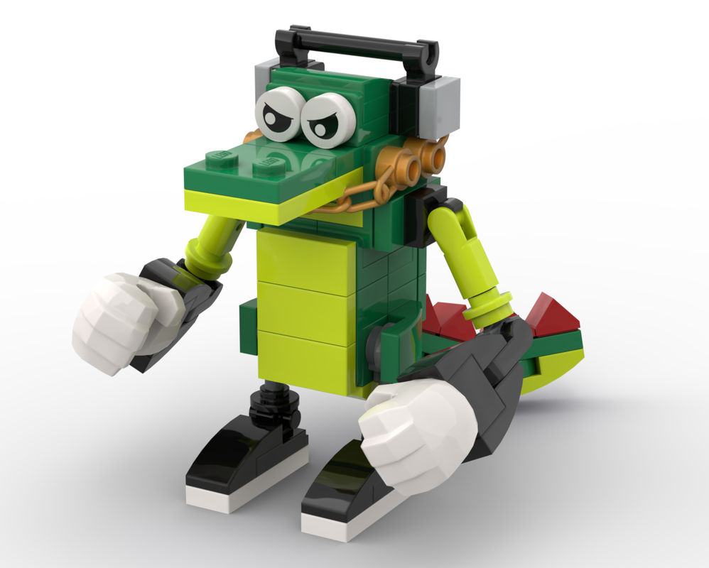 Lego Vector the Crocodile - Sonic Heroes