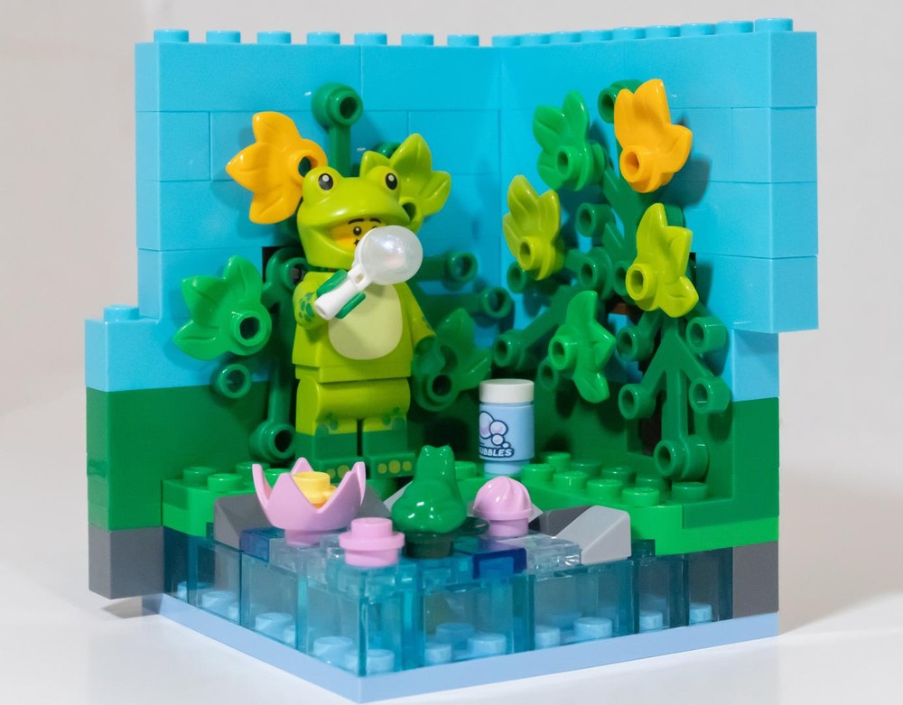 Lego Frog Pond