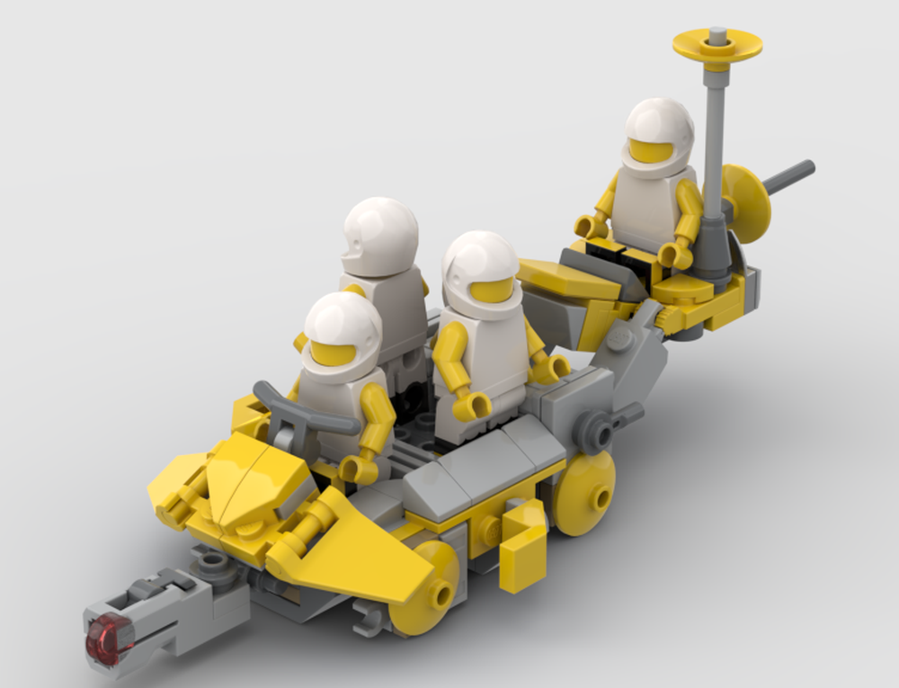 Lego AT-RT into 327th corp wheel speeder