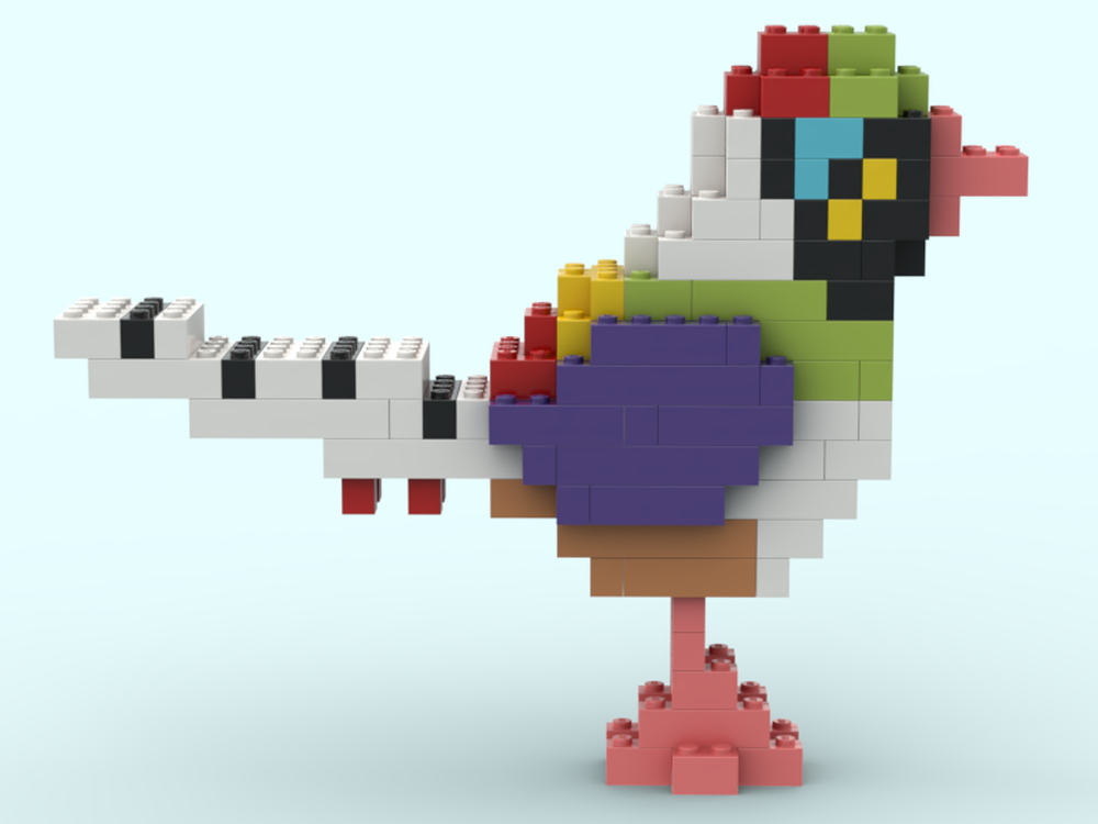 Lego 11030 Lady Amherst's Pheasant