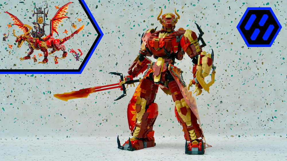 Lego 71822 Dragon Kai Mech
