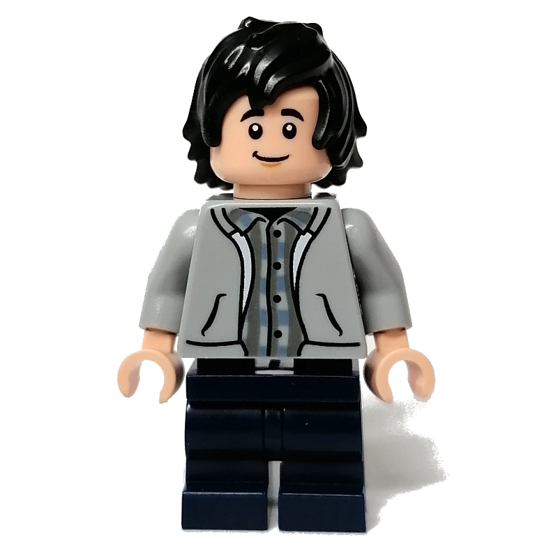 Lego James Sirius Potter, Light Bluish Grey Jacket, Medium Dark Blue Legs