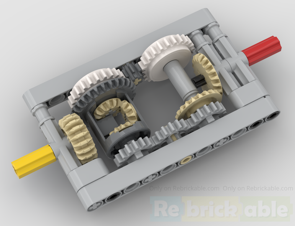 Lego Automatic 2-Step Gearbox