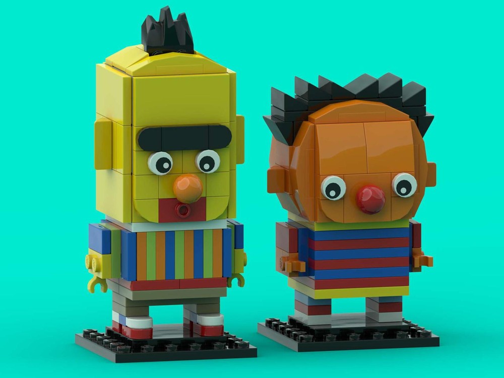Lego Bert and Ernie (Sesame Street - 2 pack)
