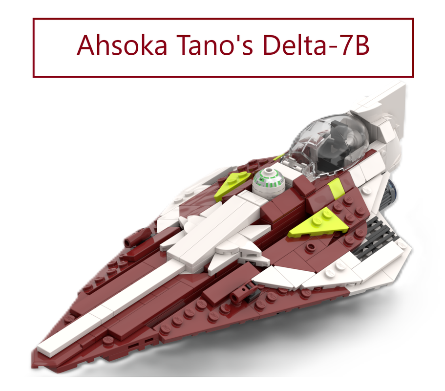Lego Ahsoka Tano's Delta 7B - 75333 MOD