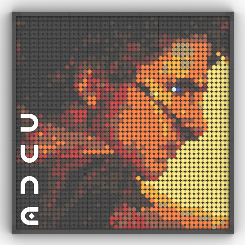 Lego Paul Atreides Mosaic