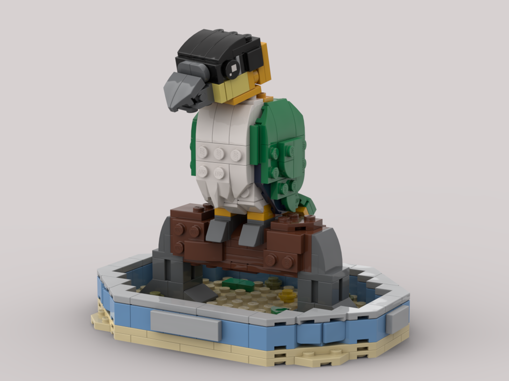 Lego Caique Parrot