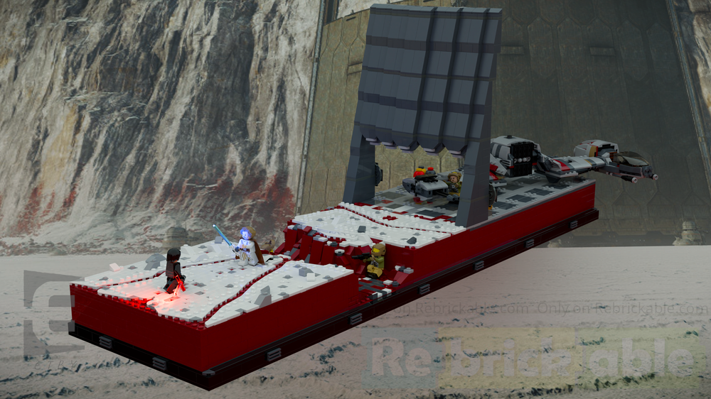 Lego Battle on Crait