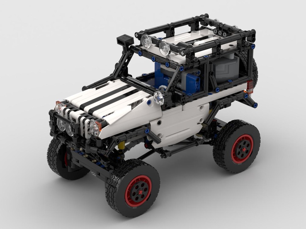 Lego 4x4 Trophy Jeep RC