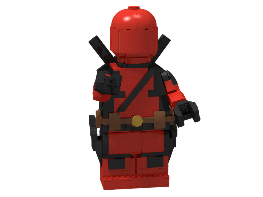 Lego Upscaled Deadpool