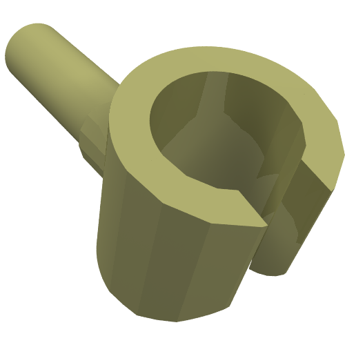 Lego Minifig Hand / Olive Green