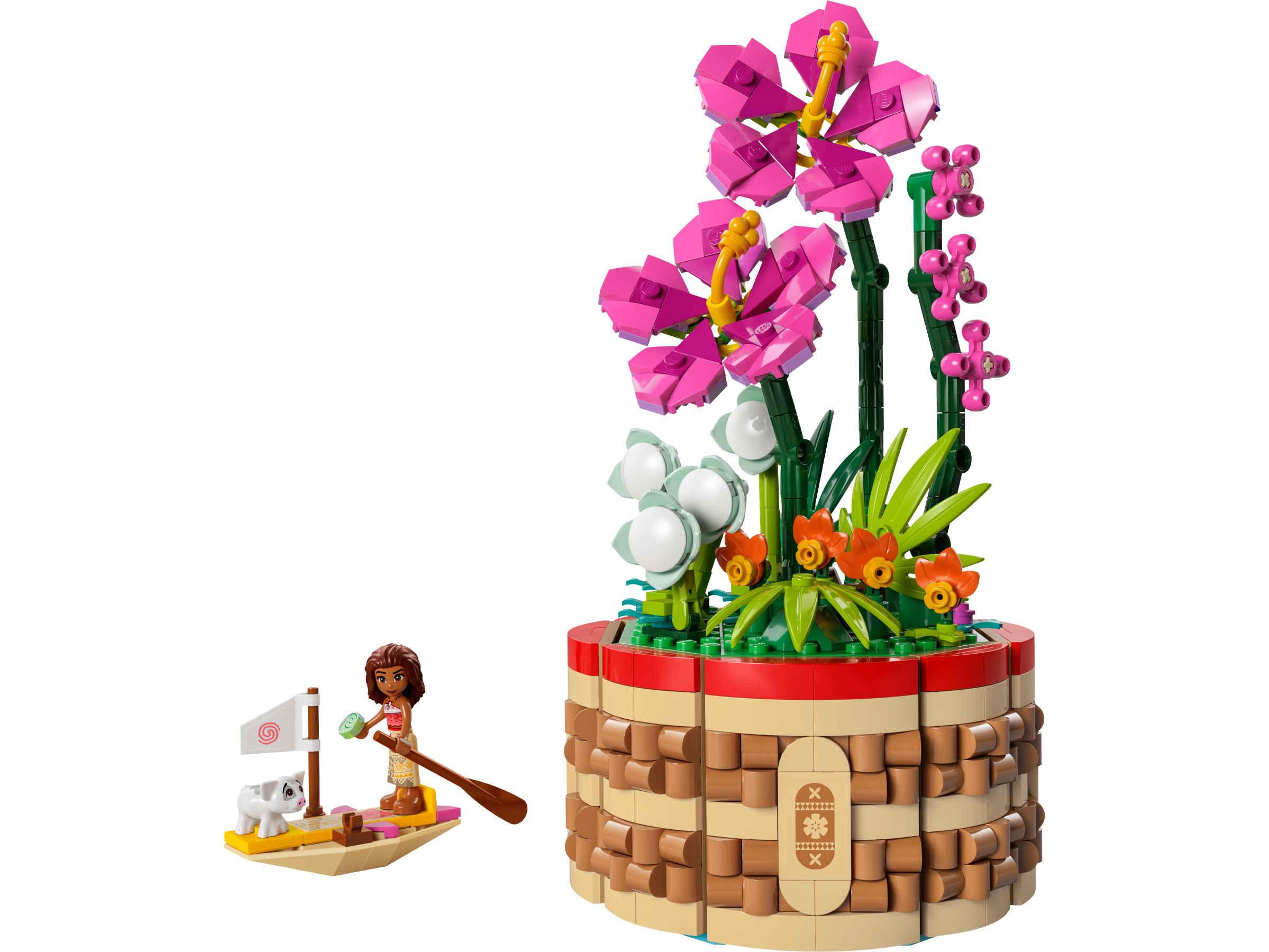 Lego Moana's Flowerpot