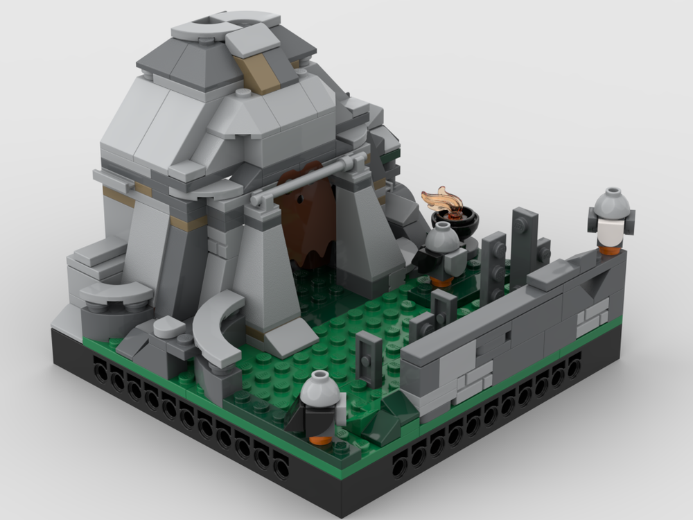 Lego Ahch-To Island Training MOD