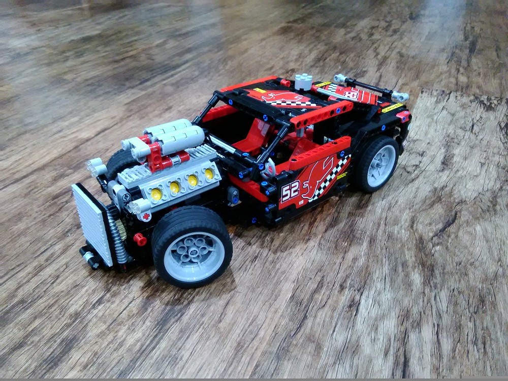 Lego 42041/8041 Hot Rod