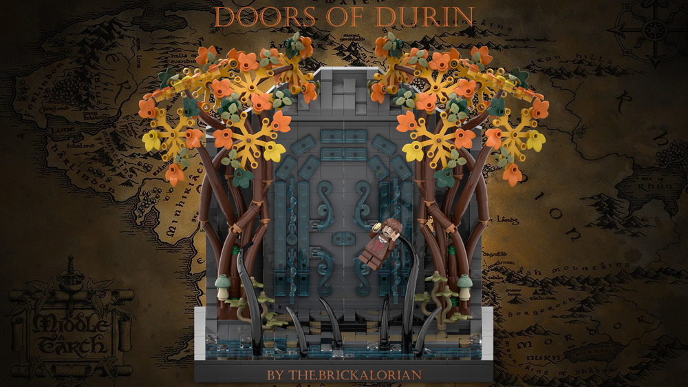 Lego Doors of Durin-Gates of Moria