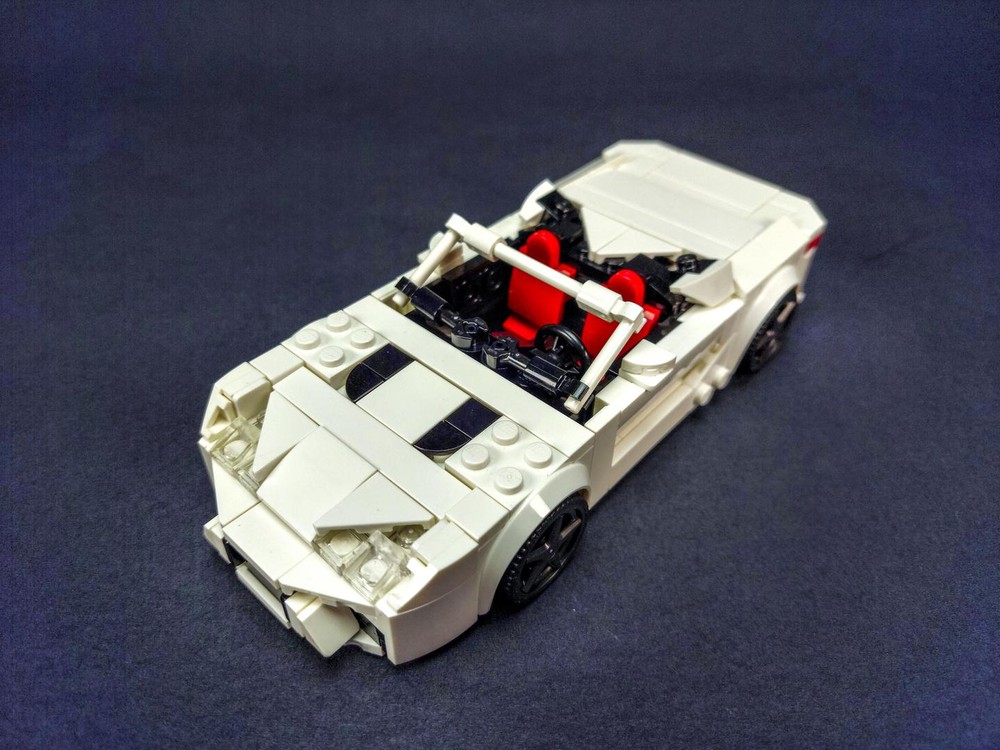 Lego Lexus LFA spyder & coupé 2IN1 (white with red interior)