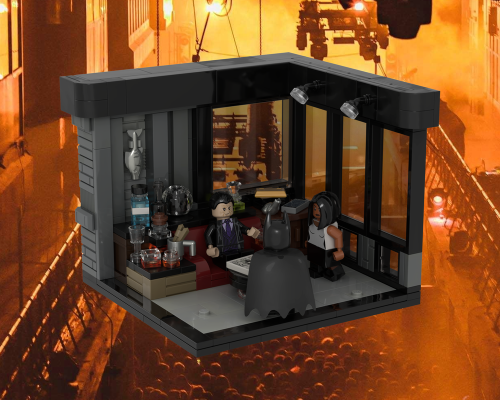 Lego The Iceberg Lounge - Diorama