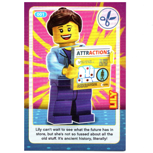 Lego Trading Card, Create the World Incredible Inventions - Lily / [No Color/Any Color]